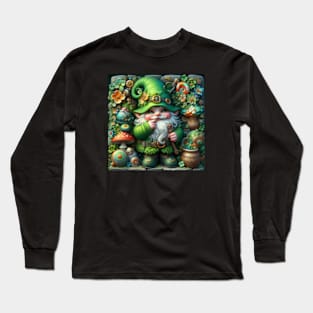 Gnome St. Patrick's Day Long Sleeve T-Shirt